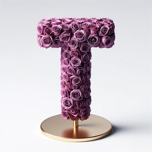 Tyche Purple Rose Lamp - Imaginary Worlds