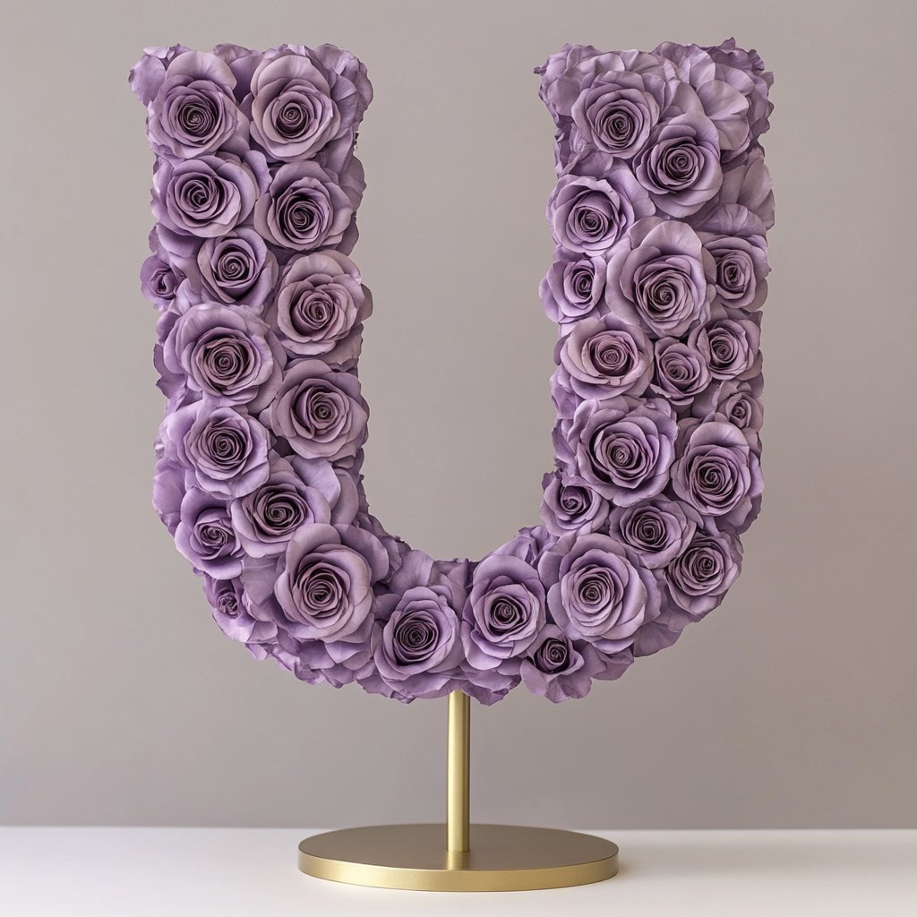 Urania Purple Rose Lamp - Imaginary Worlds