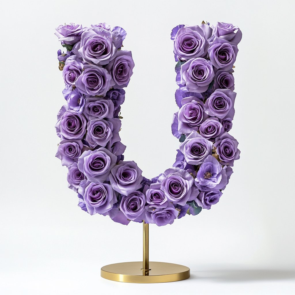 Urania Purple Rose Lamp - Imaginary Worlds