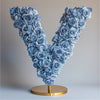 Venus Blue Rose Letter V Lamp - Imaginary Worlds