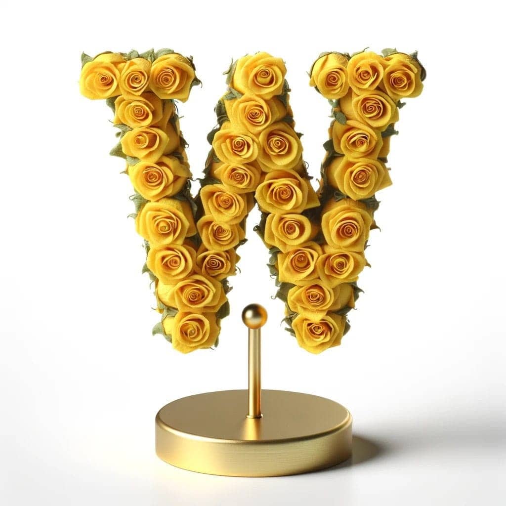 Windsor Yellow Rose Lamp - Imaginary Worlds