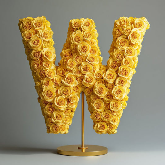 Windsor Yellow Rose Lamp - Imaginary Worlds