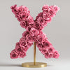 Xanthe Pink Rose Letter X Lamp - Imaginary Worlds