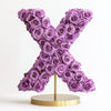 Xanthe Purple Rose Letter X Lamp - Imaginary Worlds