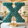 Xanthe Teal Rose Letter X Lamp - Imaginary Worlds