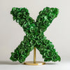 Xanthos Green Rose Letter X Lamp - Imaginary Worlds