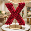 Xanthos Red Rose Letter X Lamp - Imaginary Worlds