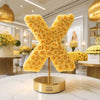 Xenophon Yellow Rose Letter X Lamp - Imaginary Worlds