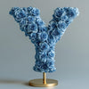 Yale Blue Rose Letter Y Lamp - Imaginary Worlds