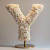 Yale White Rose Letter Y Lamp - Imaginary Worlds