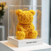 Yellow Preserved Rose Bear - Imaginary Worlds