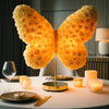 Yellow Rose Butterfly Lamp - Imaginary Worlds