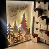 Enchanted Christmas Eve Forever Rose Calendar Box - Imaginary Worlds