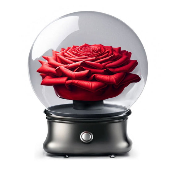 Eternal Bloom ForeverRose Bluetooth Speaker - Red Rose Collection Edition - Imaginary Worlds
