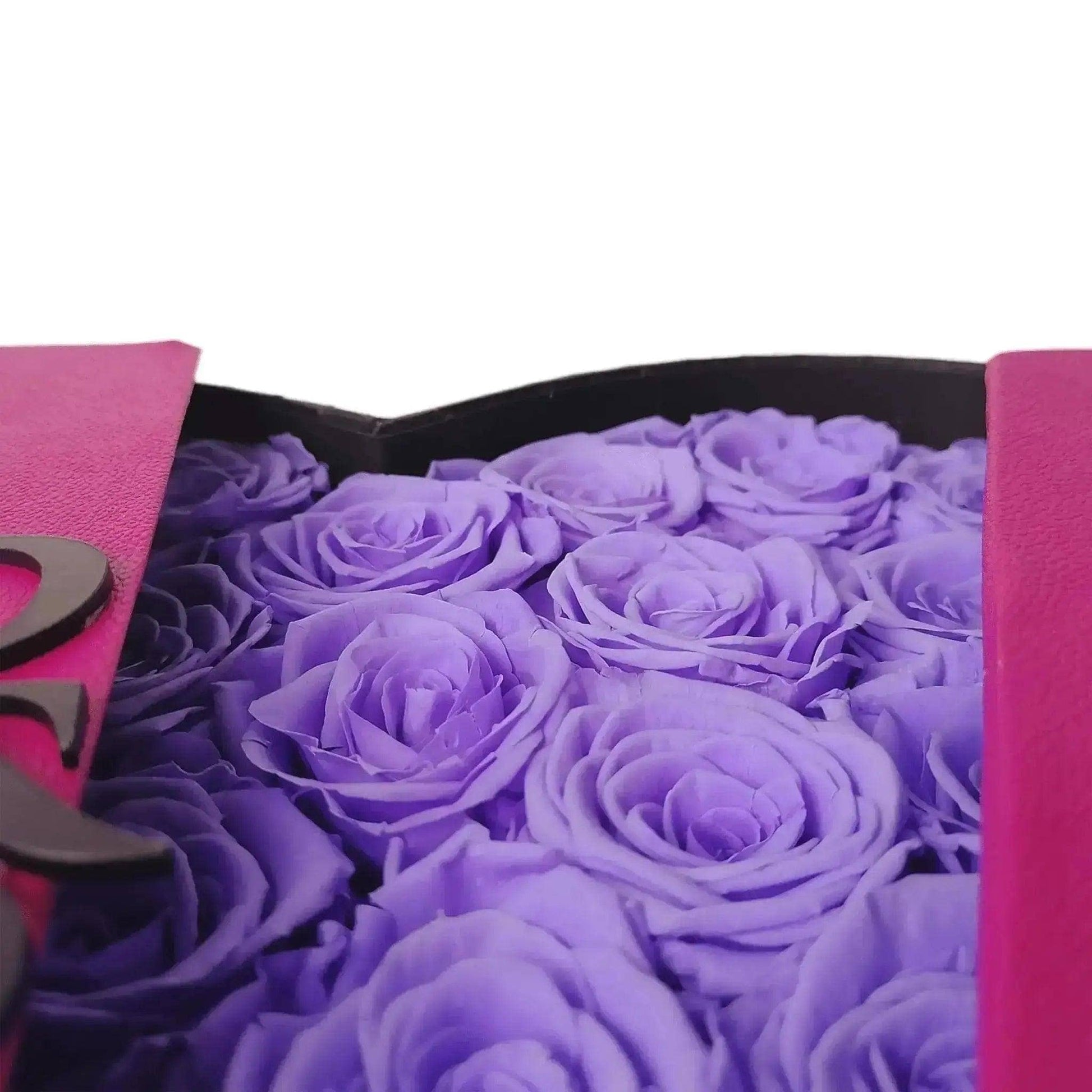 Eternal Elegance: Austin Rose Heart Box - Imaginary Worlds